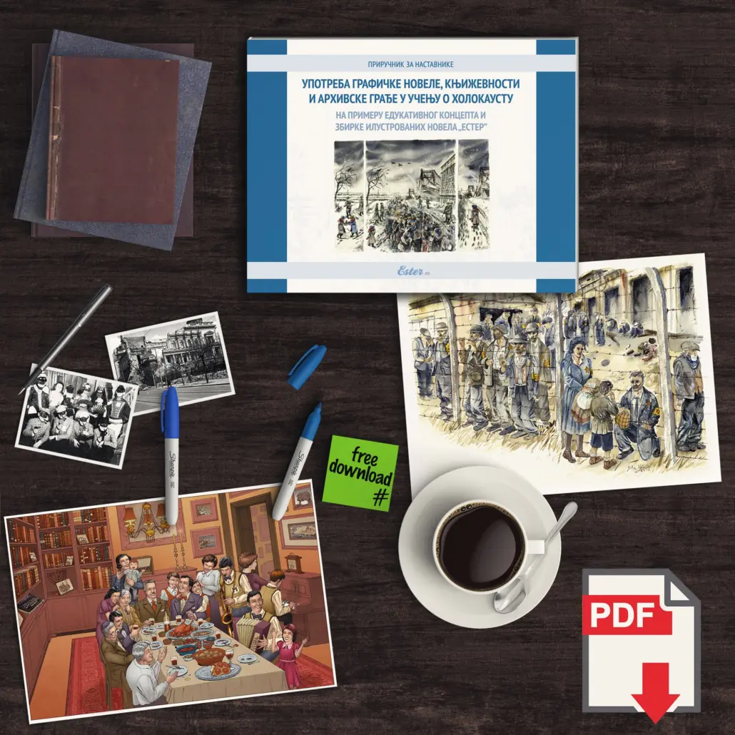 Manual: Graphic novel, literature and archival material in teaching about the Holocaust