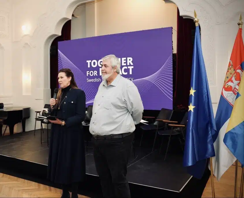 Ambasador Anika Ben David i Miško Stanišić