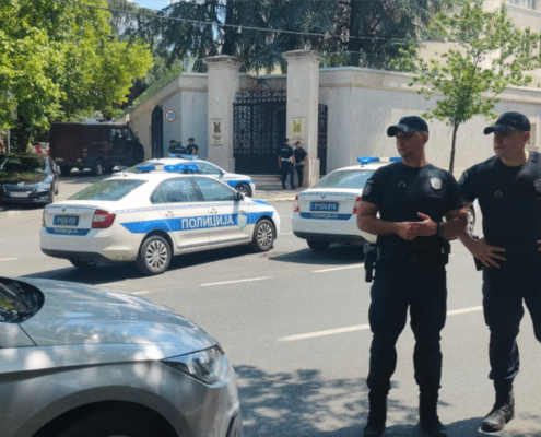 Terrorist attack in Belgrade